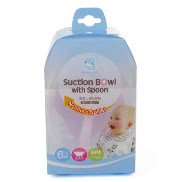 Bộ chén ăn có đế dính- thìa KuKu KU5395