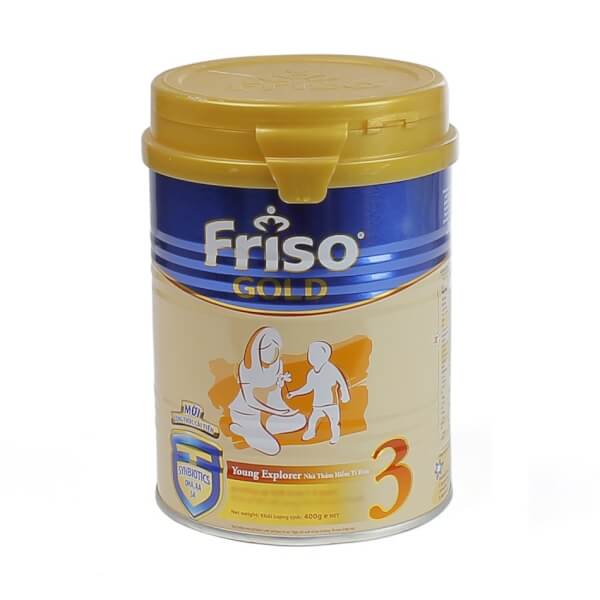 Sữa bột Friso Gold số 3, 1-3 tuổi, 400g