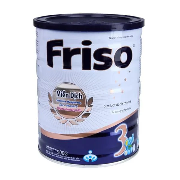 Sữa bột Frisolac số 3, 1-3 tuổi, 900g