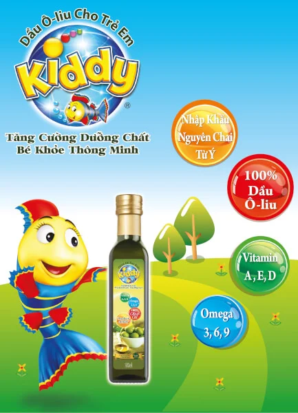 Dầu Kiddy Olivoila 250ml