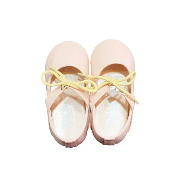 Giày bé gái cột dây rút_Xanh