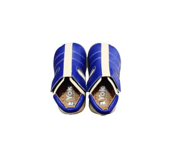 Giày bata bé trai thể thao phối màu_Vàng xanh