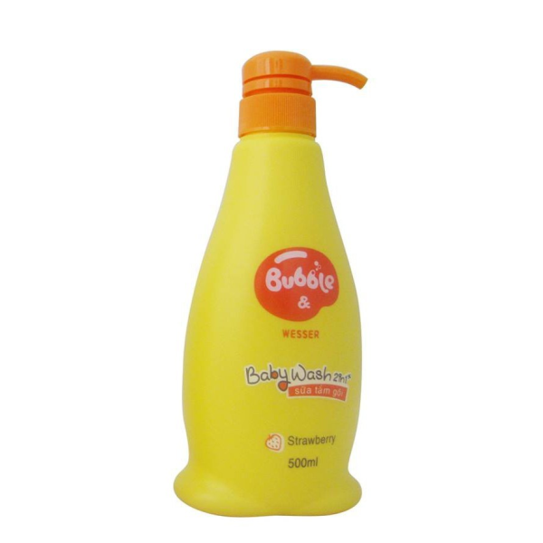 Sữa tắm Bubble 2 in 1 Strawberry 500ml