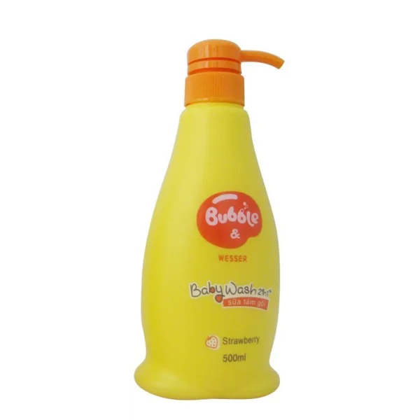 Sữa tắm Bubble 2 in 1 Strawberry 500ml