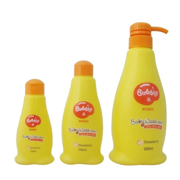 Sữa tắm Bubble 2 in 1 Strawberry 500ml