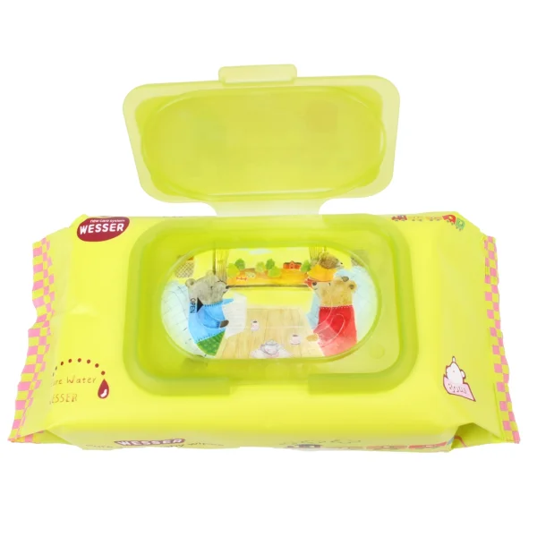 Khăn ướt Wesser 80 tờ, có nắp