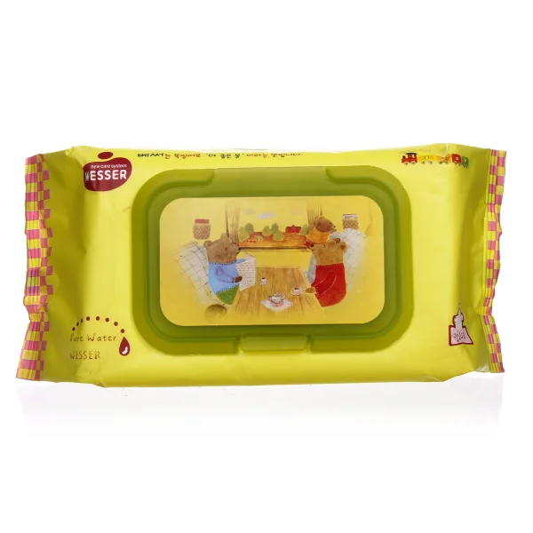 Khăn ướt Wesser 80 tờ, có nắp