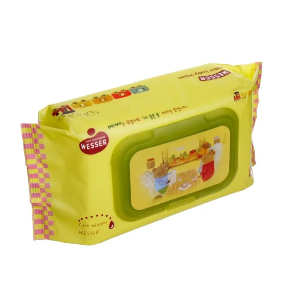 Khăn ướt Wesser 80 tờ, có nắp