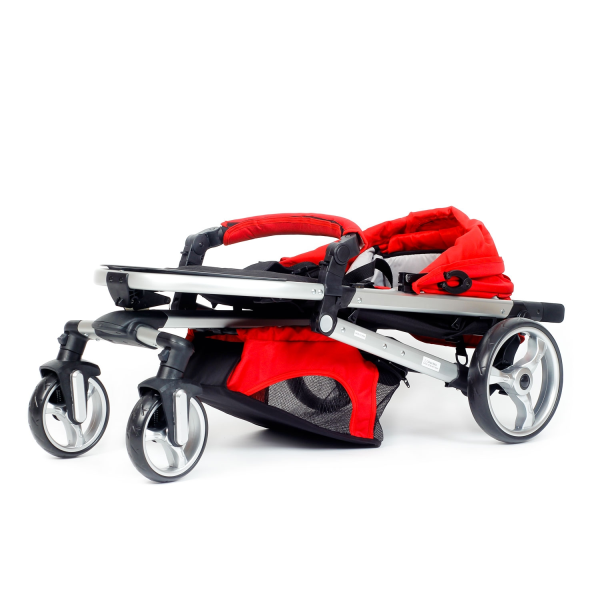 Xe đẩy thể thao Jolly G502, đỏ/đen, khung alu