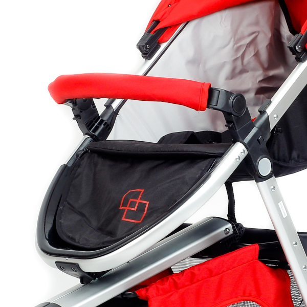 Xe đẩy thể thao Jolly G502, đỏ/đen, khung alu