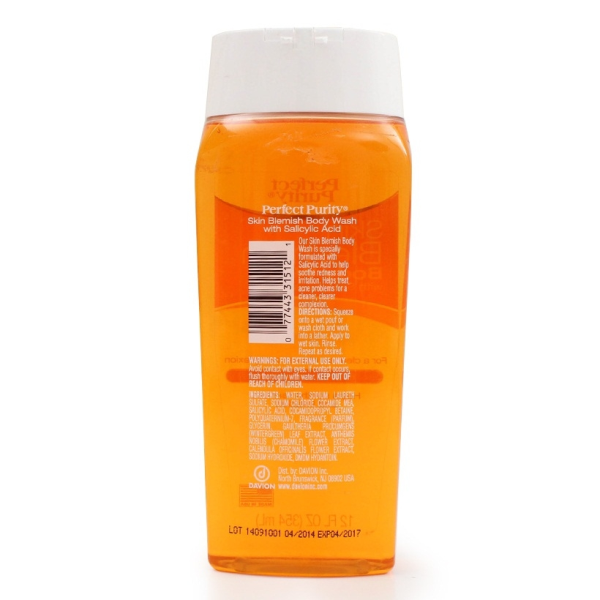 Sữa tắm trị mụn cho mẹ Perfect Purity KD-11 354ml