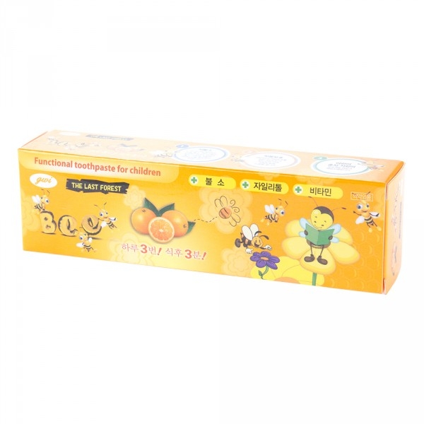 Kem đánh răng trẻ em Bee hương cam 90gr