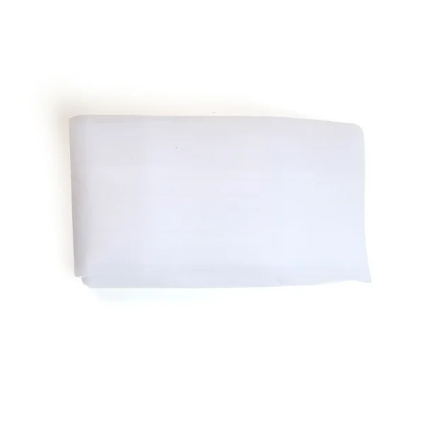 Cặp khăn Voan có viền Trắng, Tím