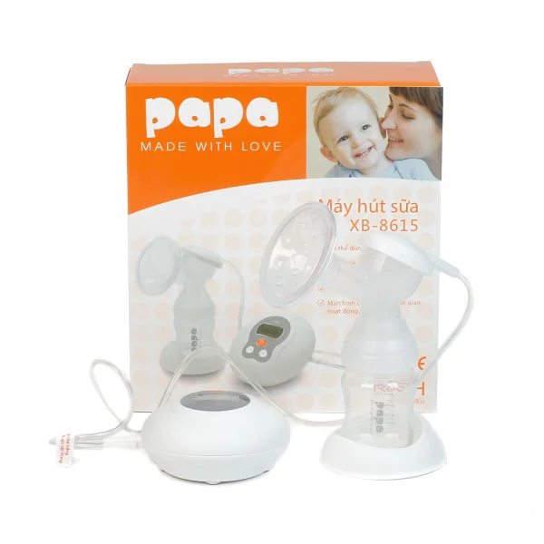 Máy hút sữa điện đơn Papa