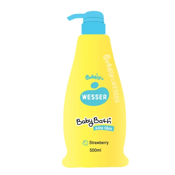 Sữa tắm Bubble Strawberry 500ml new