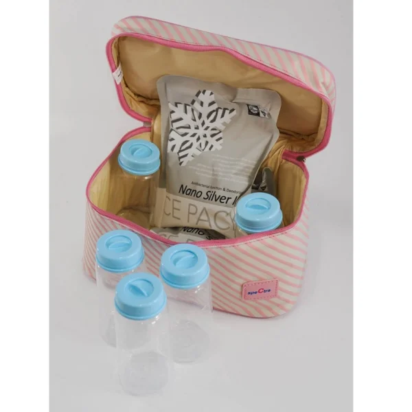 Túi làm lạnh 5 bình sữa và 1 túi đá khô Spectra