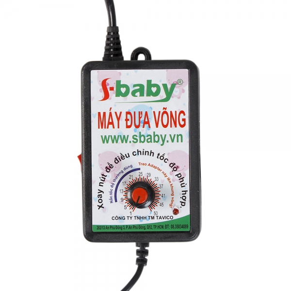 Nôi võng điện S-Baby 3 trong 1