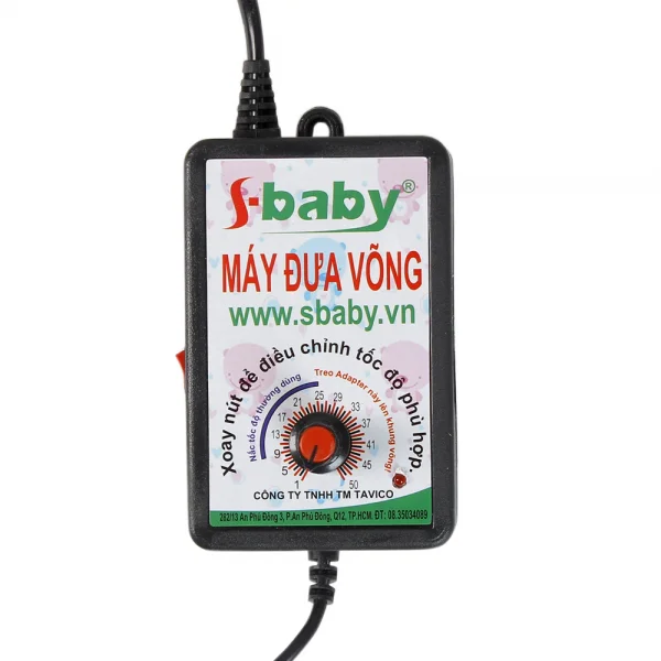 Nôi võng điện S-Baby 3 trong 1