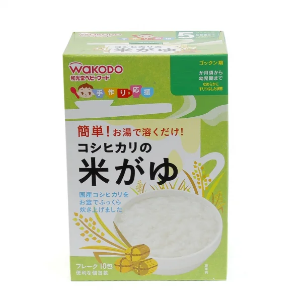 Bột ăn dặm Wakodo Gạo Koshihikari