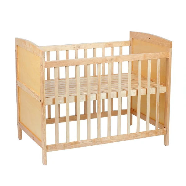 Giường cũi Carrot màu tự nhiên, 80x120cm