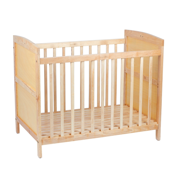 Giường cũi Carrot màu tự nhiên, 80x120cm