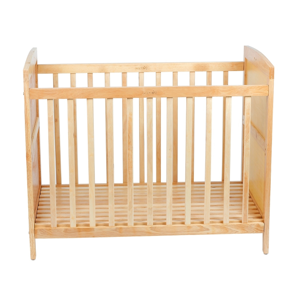 Giường cũi Carrot màu tự nhiên, 80x120cm