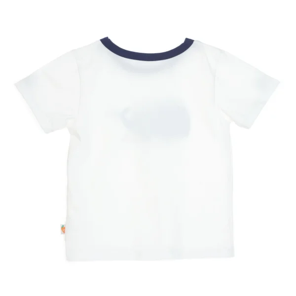 Bộ thun bé trai tay ngắn in cá voi Great Catch