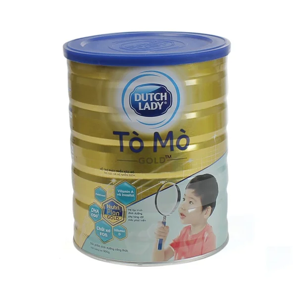 Sữa bột Dutch Lady tò mò Gold, 1 - 2 tuổi, 900g