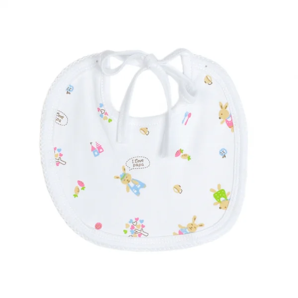 Yếm sơ sinh in hình thỏ PaPa