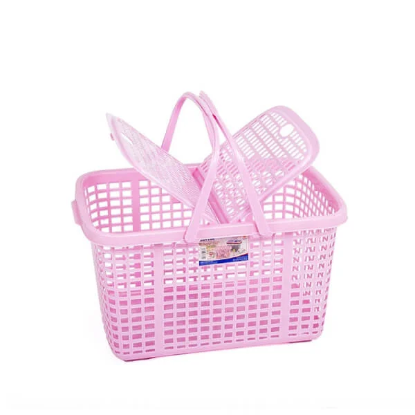Giỏ nắp lớn Duy Tân 46x32x25cm