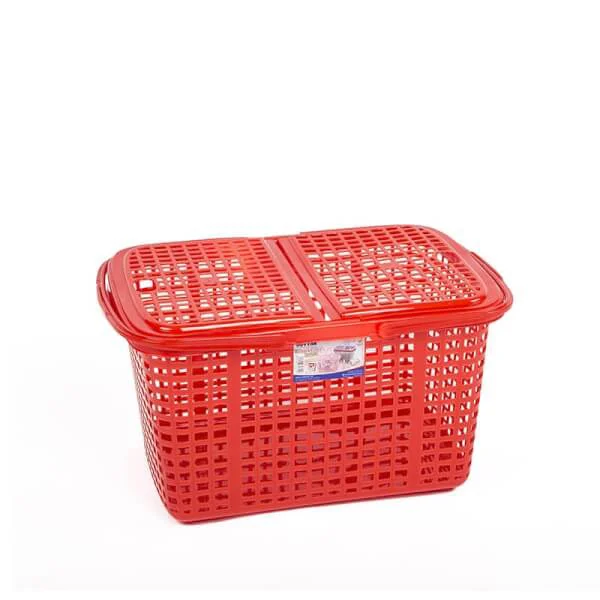 Giỏ nắp lớn Duy Tân 46x32x25cm