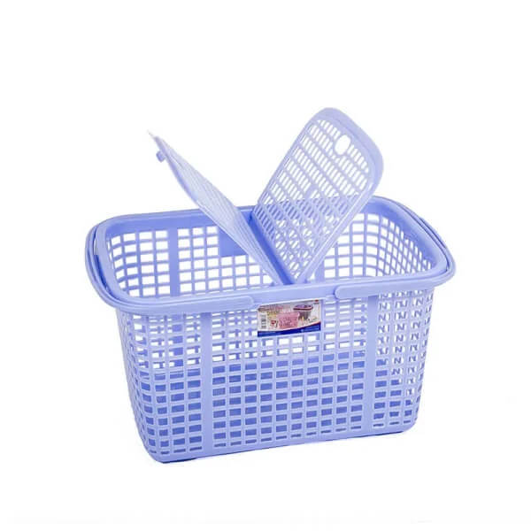 Giỏ nắp lớn Duy Tân 46x32x25cm