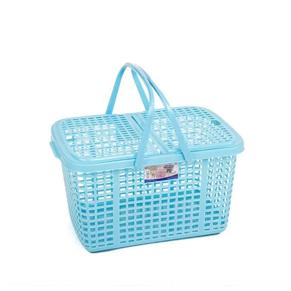 Giỏ nắp lớn Duy Tân 46x32x25cm