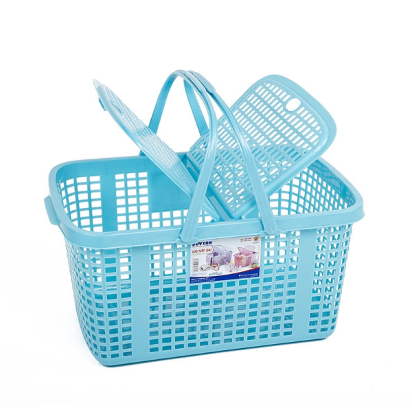 Giỏ nắp đại Duy Tân 53x36x26cm
