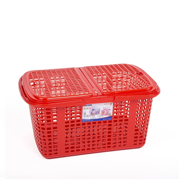 Giỏ nắp đại Duy Tân 53x36x26cm