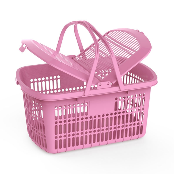 Giỏ nắp thái đại Duy Tân 53x36x27cm