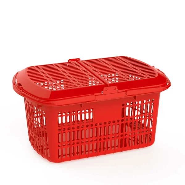 Giỏ nắp thái đại Duy Tân 53x36x27cm