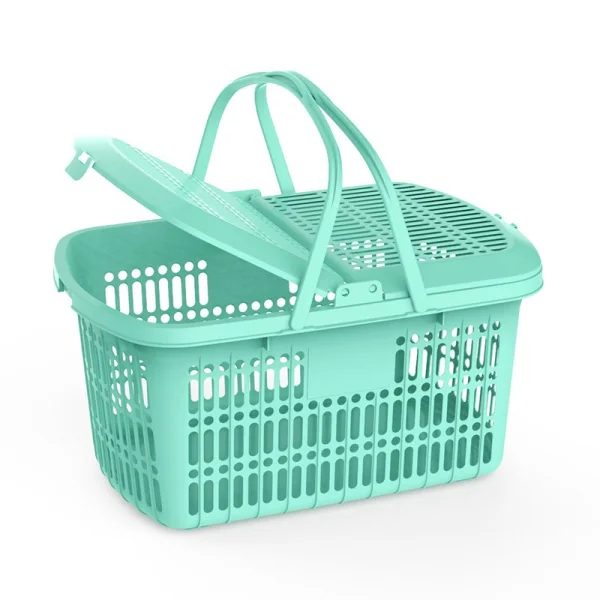 Giỏ nắp thái đại Duy Tân 53x36x27cm