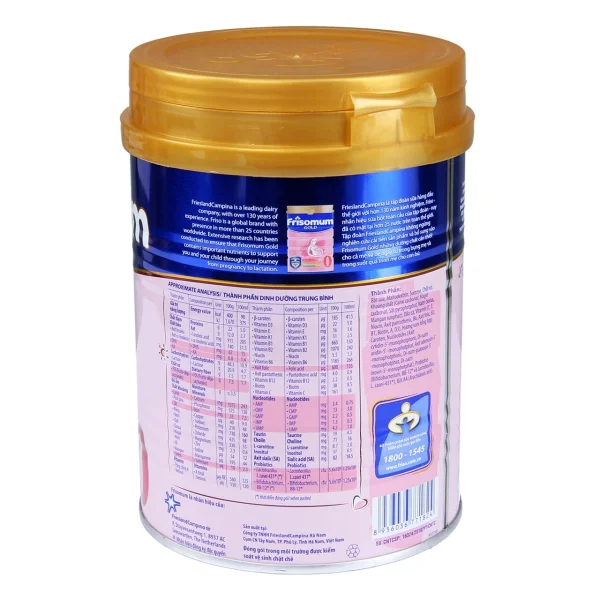 Friso Mum Gold hương vani, 400g