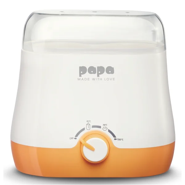 Máy hâm sữa 2 bình đa năng Papa