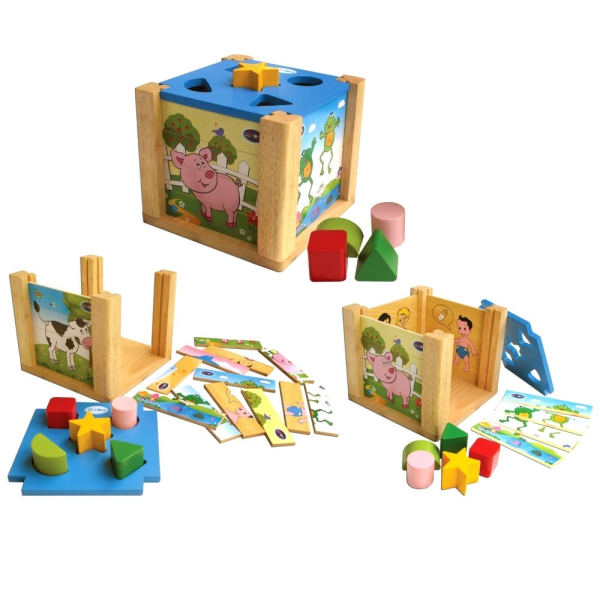 Hộp xếp hình thả khối Winwintoys
