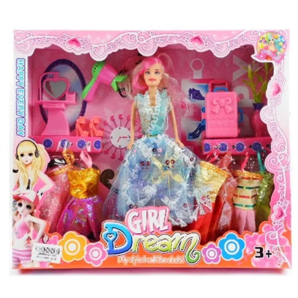 Đồ chơi búp bê kèm trang phục_VBC-6383