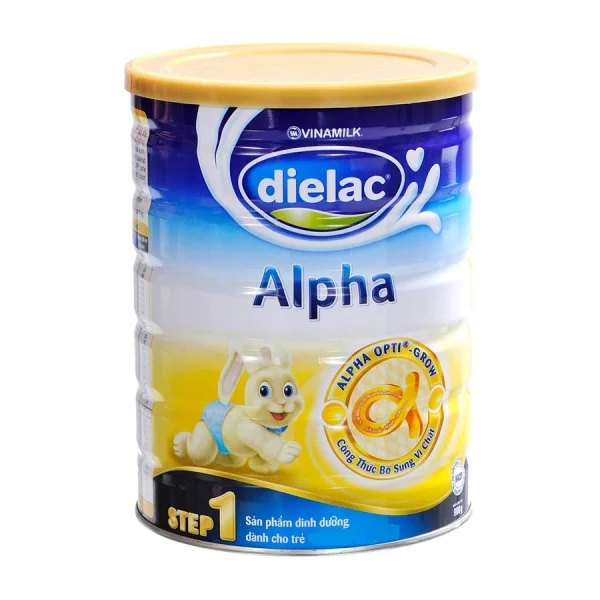 Sữa bột Dielac Alpha Step 1, 0-6 tháng, 900g