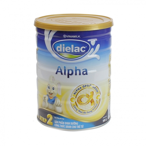 Sữa bột Dielac Alpha Step 2, 6-12 tháng, 900g