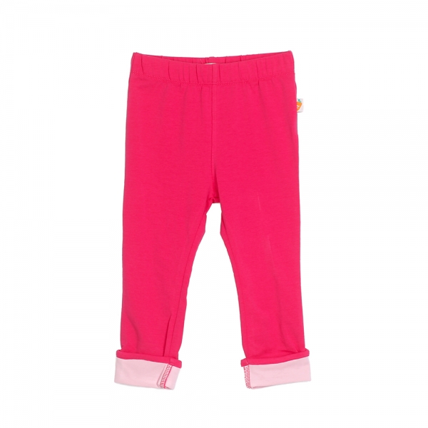 Quần thun bé gái dài form legging trơn