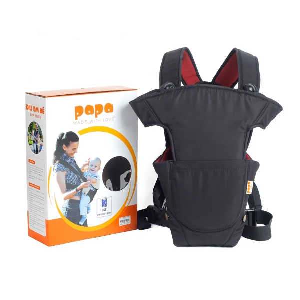Địu em bé 3 chức năng Papa đen