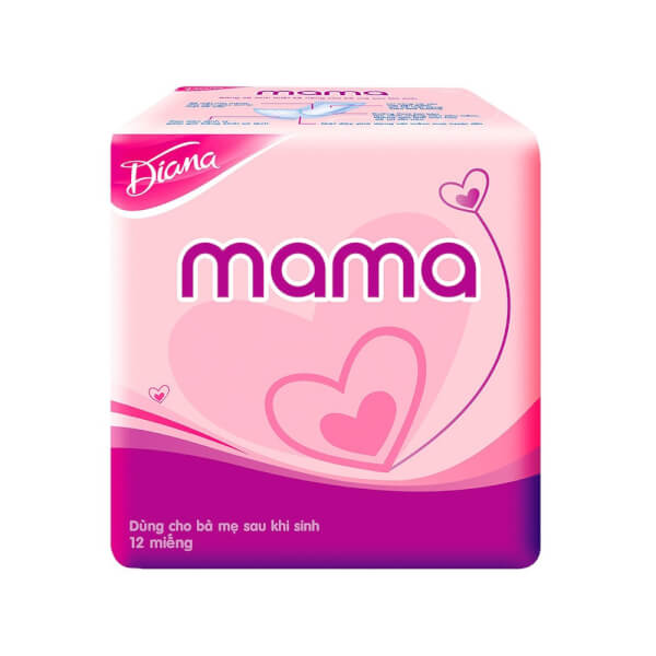 Băng vệ sinh Diana Mama 12 miếng