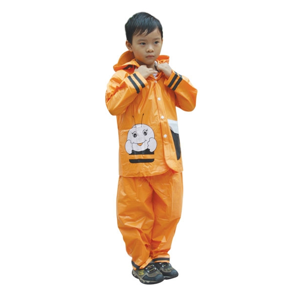 Bộ áo mưa trẻ em in hình ong mật