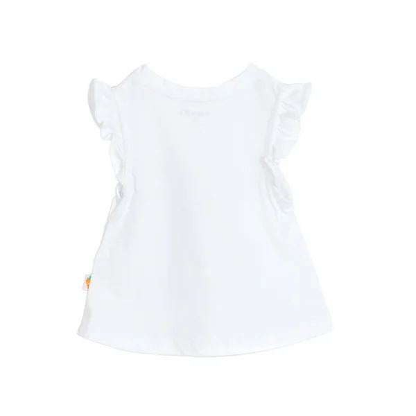 Áo thun bé gái sát nách in 2 cô gái