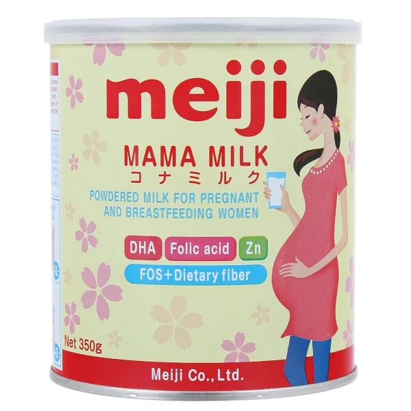Combo 2 lon Sữa bầu Meiji mama 350g